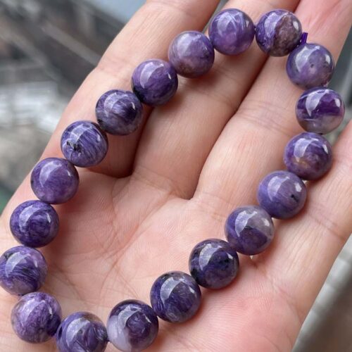 ☆特選一連☆高品質♢格安【世界三大ヒーリング石♢チャロアイト